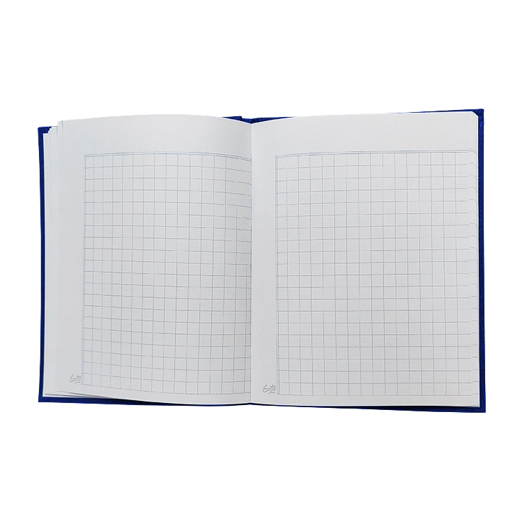 Cuaderno Escolar Tapa Dura Exito E3 19x24 48 Hojas Cuadro Grande Forrado Azul Art.103263